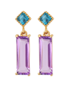 Tiramisu 14k 3.74 Ct. Tw. Gemstone Earrings