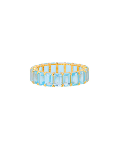 Tiramisu 14k Sky Blue Topaz Ring