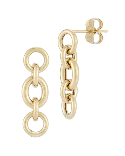 Ember Fine Jewelry 14k Dainty Link Drop Earrings