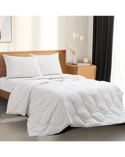 Peace Nest Lightweight Microfiber White Goose Down And Feathe