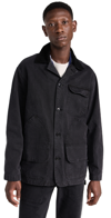 ALEX MILL FRONTIER JACKET WASHED BLACK