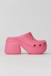 Crocs Classic Siren Clogs In Hyper Pink