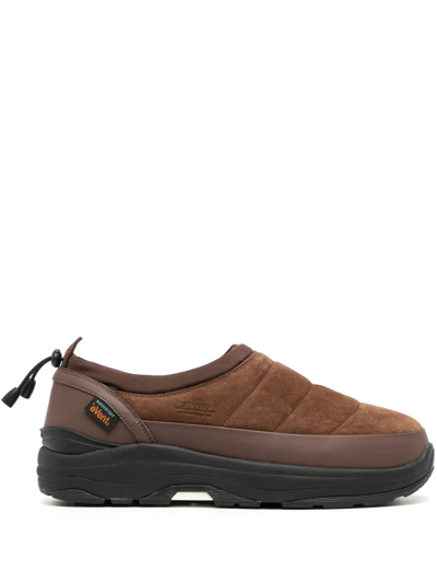 Suicoke Pepper Flat Shoes Brown