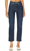 Agolde Straight-leg Wyman Jean In Blue