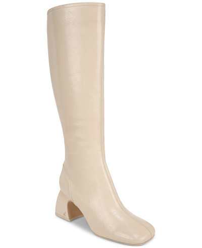 Circus Ny Women's Emmy Snip-toe Knee-high Dress Boots In Vanilla Bean