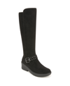 Bzees Brandy Buckle Boot In Black Microfiber