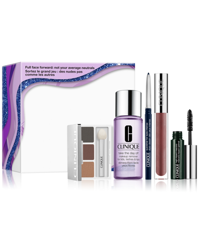 Clinique 5-pc. Full Face Forward: Not Your Average Neutrals Makeup Set, Created For Macy's