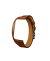ITOUCH UNISEX AIR 4 BROWN LEATHER DOUBLE WRAP STRAP