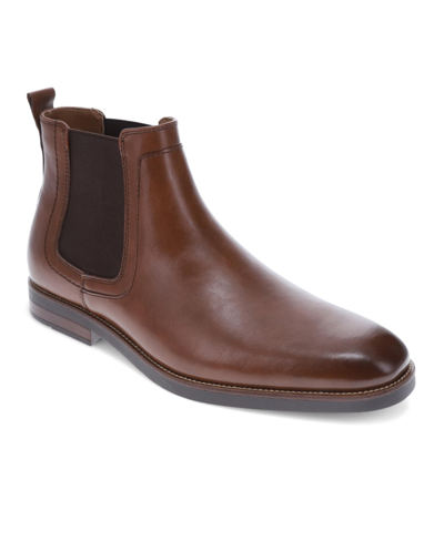 Dockers Men's Brookside Slip On Boots In Cognac