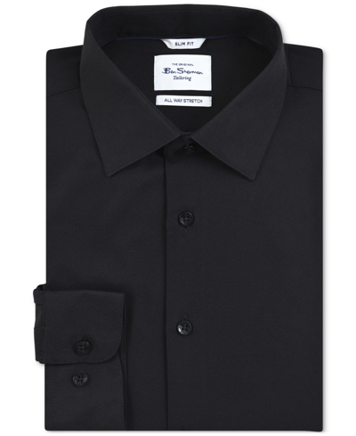 Ben Sherman Men's Slim-fit Shirt In Black