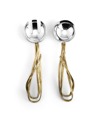 Michael Aram Palm Serving Set In Gold-tone
