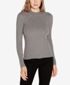 BELLDINI WOMEN'S RIBBED GROMMET FULL SLEEVE SWEATER