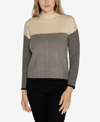 BELLDINI WOMEN'S EMBELLISHED COLORBLOCK SWEATER