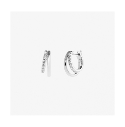 Ana Luisa Double Hoop Earrings - Toda Silver In Gold