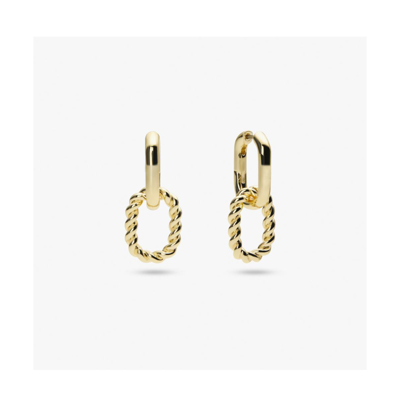 Ana Luisa Double Hoop Earrings In Gold