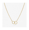Ana Luisa Sam Interlocking Circles Necklace In Gold