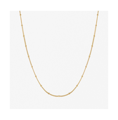 Ana Luisa Small Ball Chain Necklace In Gold
