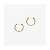 ANA LUISA SMALL SLIM ENDLESS HOOPS