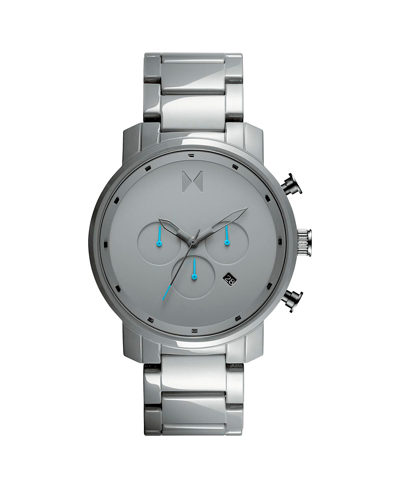 Mvmt Men's Ceramic & Stainless Steel Chronograph Watch In Grey