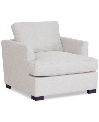 Furniture Nightford 41" Fabric Extra-large Chair, Created For Macy's In Dove