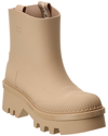 Chloé 55mm Raina Rubber Rain Boots In Beige