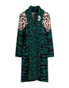 Dimora Woman Cardigan Green Size 2 Acrylic, Polyester