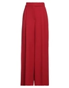 Alexandre Vauthier Woman Pants Red Size 6 Wool