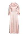 Closet Woman Midi Dress Light Pink Size 10 Polyester, Elastane
