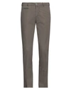 Barbati Man Pants Khaki Size 28 Cotton, Elastane In Beige