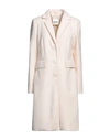 Kate By Laltramoda Woman Coat White Size 10 Polyester In White