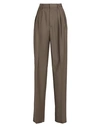 Dsquared2 Woman Pants Khaki Size 6 Wool, Polyester, Viscose, Elastane In Beige