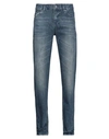 Wesc Man Denim Pants Blue Size 30w-32l Cotton In Blue