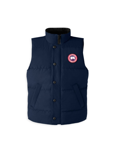 Canada Goose Little Boy's & Boy's Vanier Vest In Atlantic Navy