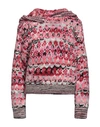 Missoni Woman Sweater Pink Size 4 Alpaca Wool, Polyamide, Mohair Wool, Wool