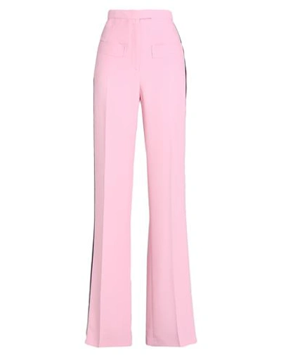 N°21 Woman Pants Pink Size 4 Acetate, Viscose, Cotton