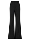 ALICE AND OLIVIA WOMEN'S OLIVER PINSTRIPE FLARE HIGH-RISE TROUSERS