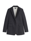 Rag & Bone Paloma Wool Blazer In Grey Multi