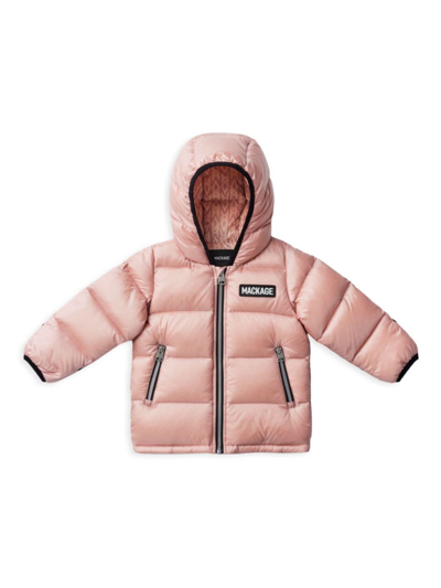 Mackage Baby Girl's Noko Hooded Down Jacket In Rose