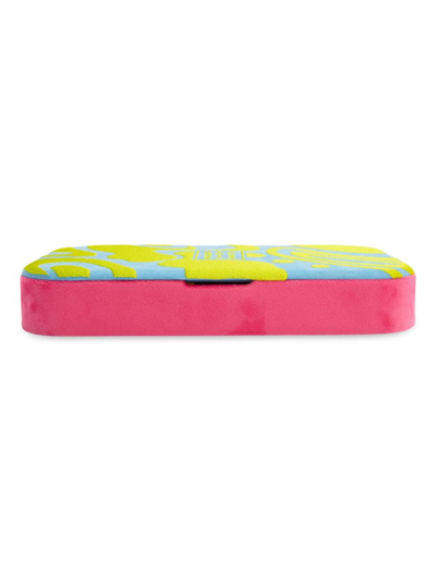 Wolf X Bea Bongiasca Medium Tray In Blue/pink/yellow