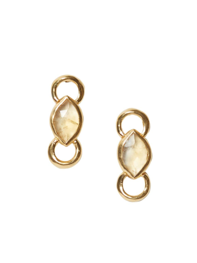 Chan Luu Women's 18k Gold-plated & Citrine Earrings