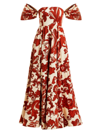 MESTIZA NEW YORK WOMEN'S ODETTE PRINTED CAP-SLEEVE GOWN