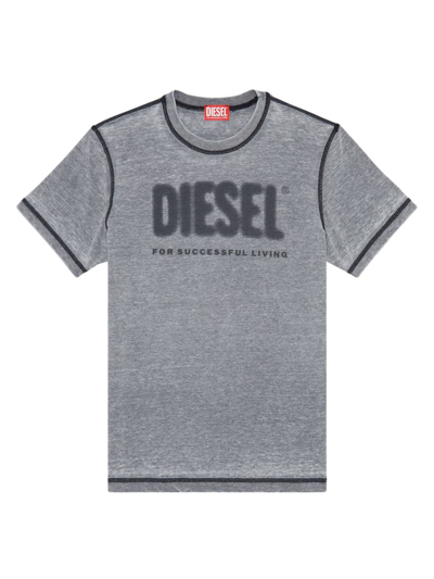 Diesel T-diegor-l1 T-shirt In Black