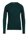 Yes Zee By Essenza Man Sweater Emerald Green Size Xxl Viscose, Nylon
