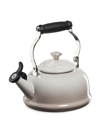 Le Creuset 1.7-quart Stainless Steel Whistling Tea Kettle In Meringue