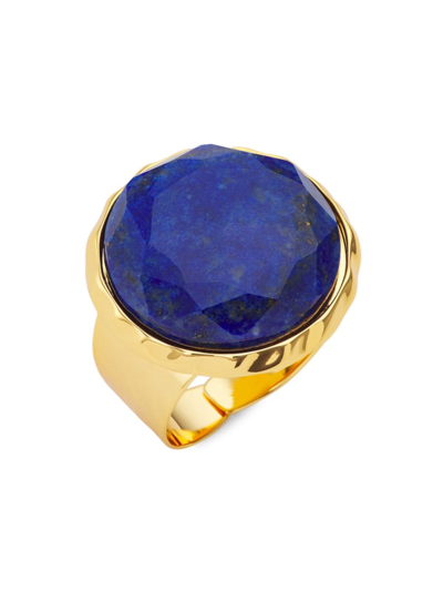 Nest Jewelry Women's 22k-gold-plated & Lapis Lazuli Ring
