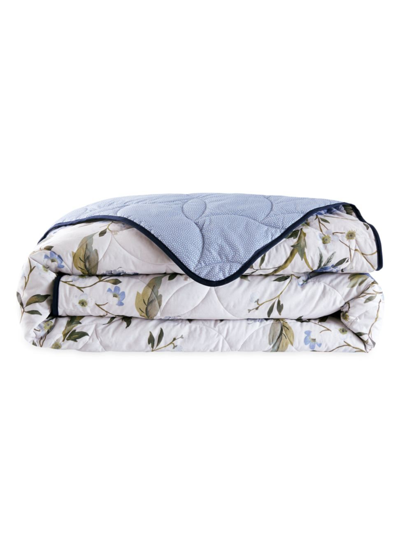 Anne De Solene Amboise Coverlet In Blue