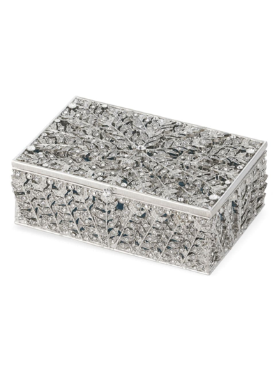 Olivia Riegel Florence Decorative Box In Silver