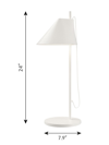 Louis Poulsen Yuh Table Lamp In White