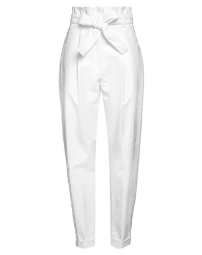 Philosophy Di Lorenzo Serafini Woman Pants Off White Size 6 Polyurethane Resin