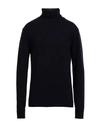 Irish Crone Man Turtleneck Midnight Blue Size M Acrylic, Alpaca Wool, Polyamide, Wool